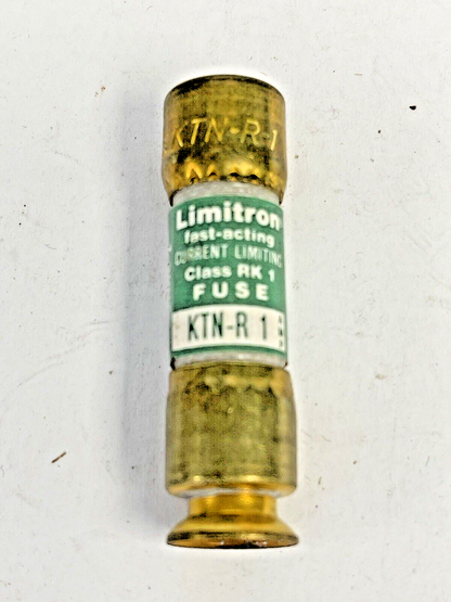 BUSSMANN - *BOX OF 8* -KTN-R-1 - 1 AMP, 250 VAC, FAST-ACTING, CURRENT-LIMITING