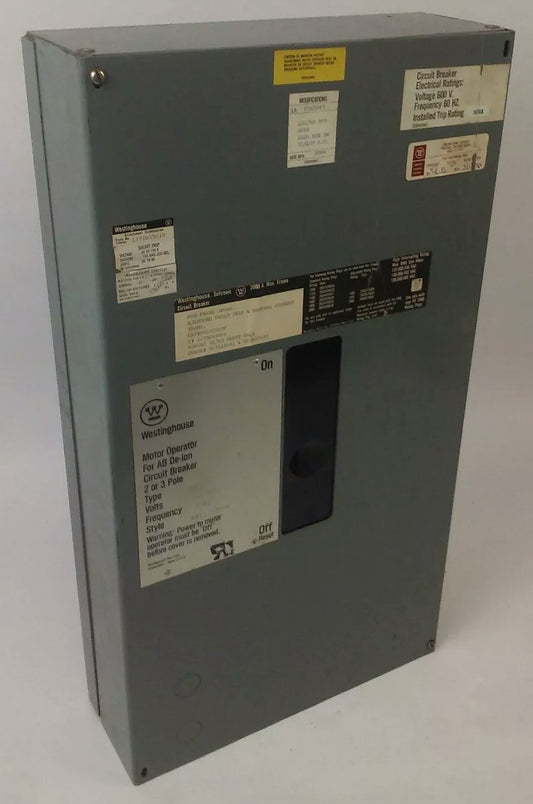 WESTINGHOUSE PCG32000F 3P 600V, MOTOR OPERATER 5661D52G01 TYPE PCG 120V 2P OR 3P
