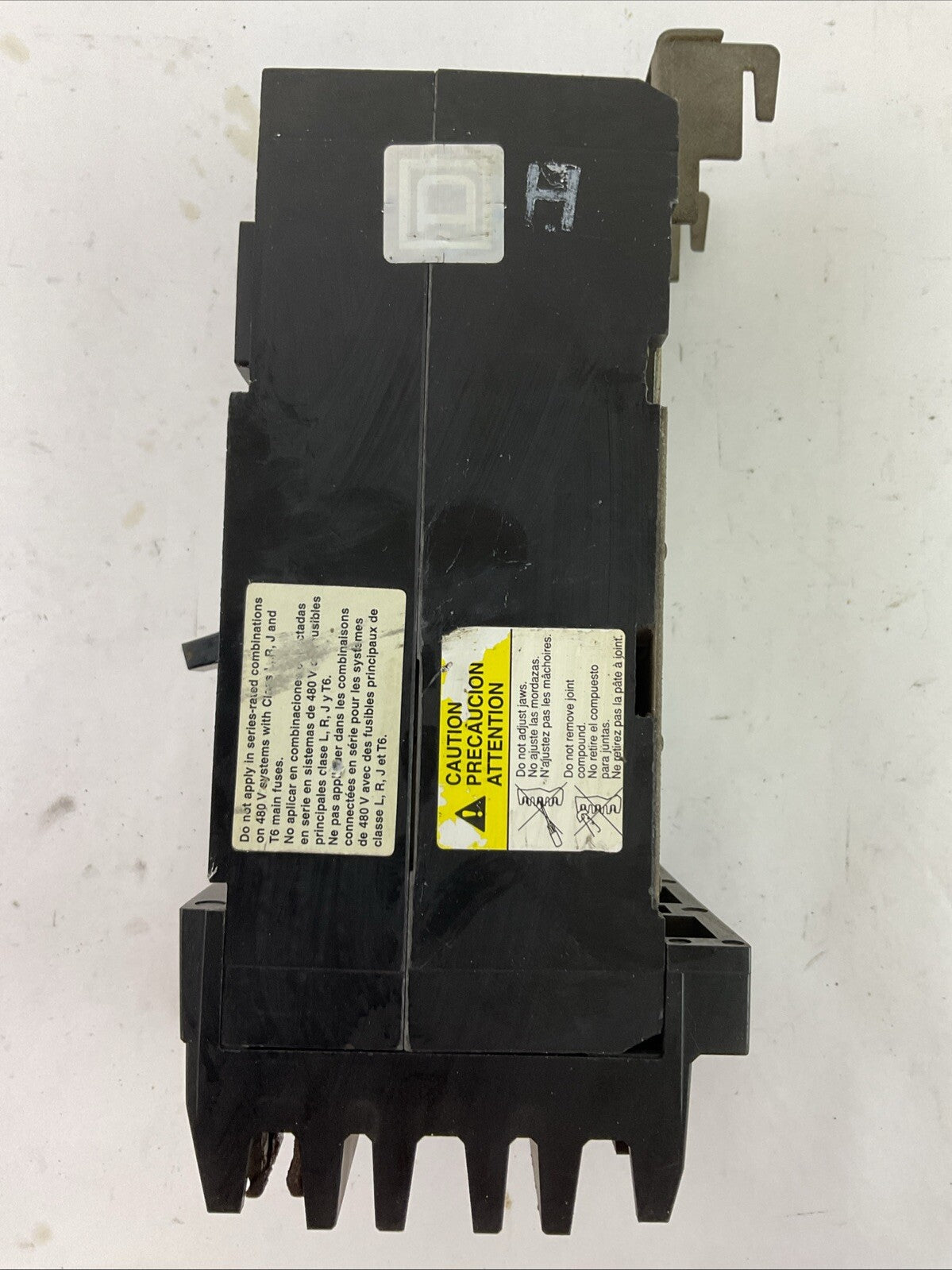 SQUARE D KH36250 CIRCUIT BREAKER 600VAC 250VDC 3POLE 250AMP