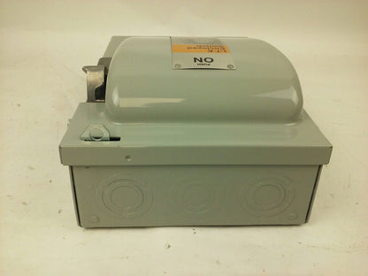 ITE SIEMENS F351, H.D. ENCLOSED SWITCH, 30A, 480/600V, 3P, FUSIBLE, 3PH, NEW