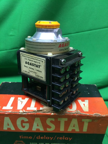 AGASTAT DE-Y-12-S TIME/DELAY/RELAY G 85042 208/220 V