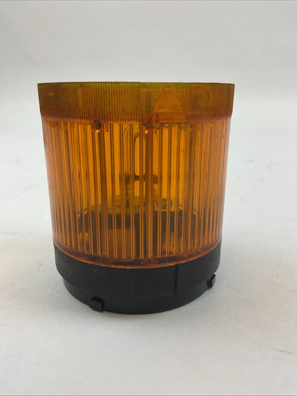 ALLEN BRADLEY 855T-B24BR5 SER A AMBER STROBE LIGHT