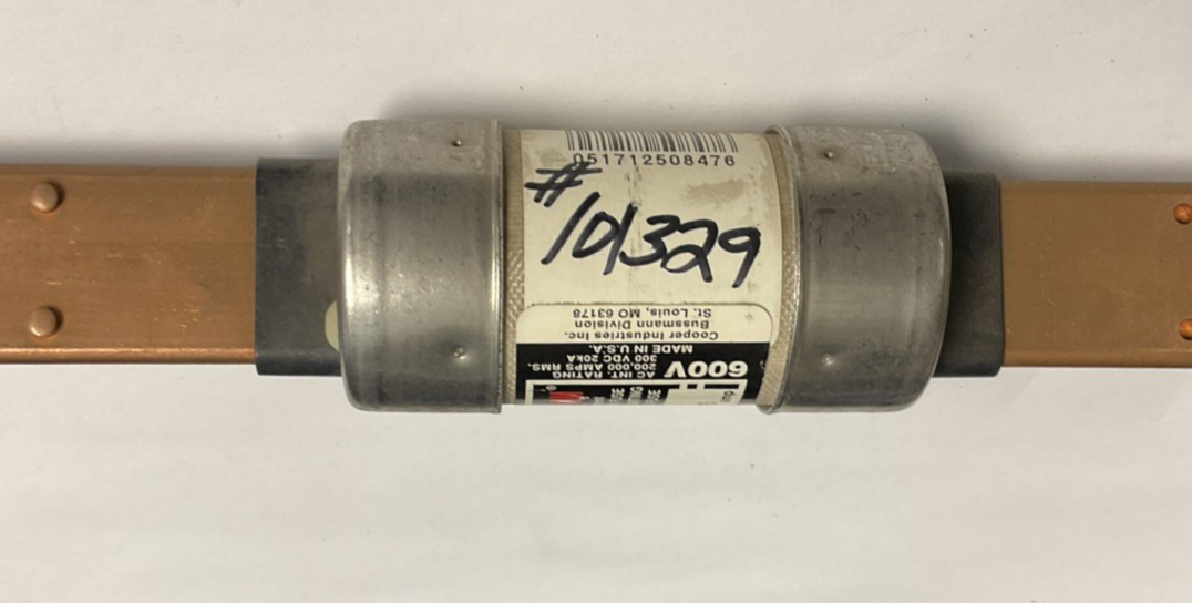 BUSS FRS-R-175 TIME DELAY FUSE 175A 600V 300VDC 20KA RK5