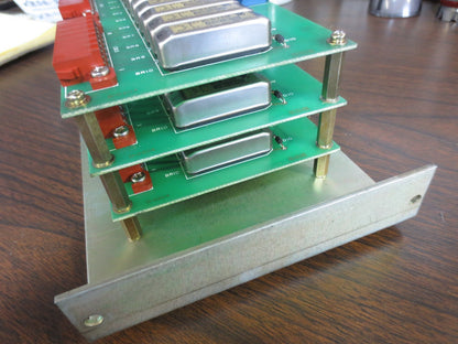 MORI SEIKI D-0204 BU3 PCB CIRCUIT BOARDS (3) / RELAY CONTROL ASSEMBLY