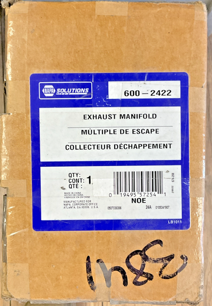 NAPA  600-2422 EXHAUST MANIFOLD 503719A/B