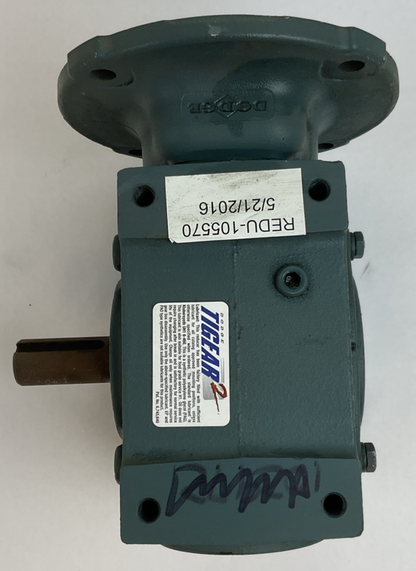 DODGE TIGEAR 20Q30R56 GEAR REDUCER 30:1 1750RPM 0.96HP *HAS SHELF WEAR*