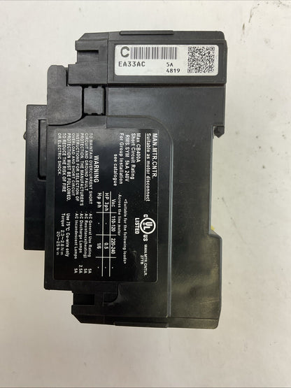 FUJI EA33AC FA AUTO BREAKER 5A 3POLE