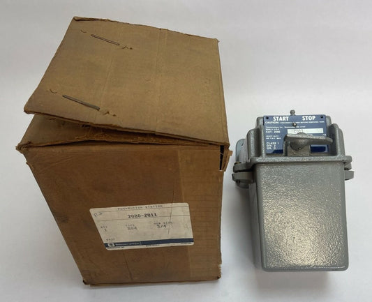 TELEMECANIQUE 2080-ZQ11 PUSHBUTTON STATION 600VAC