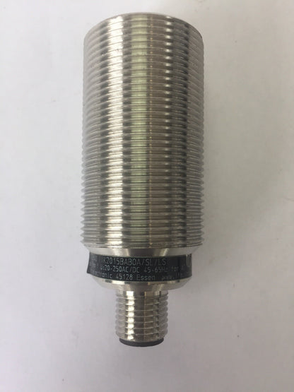 IFM EFECTOR 110340 INDUCTIVE SENSOR IIK2015BABOZ/SL/LS 20-250V AC/DC (LOT OF 2)