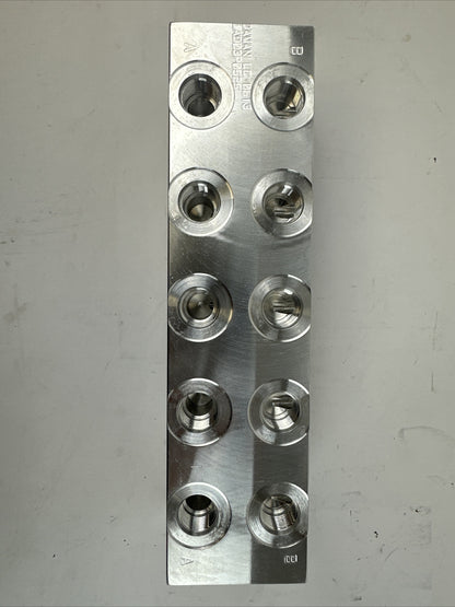 DAMAN LAD03P052S ALUMINUM VALVE MANIFOLD