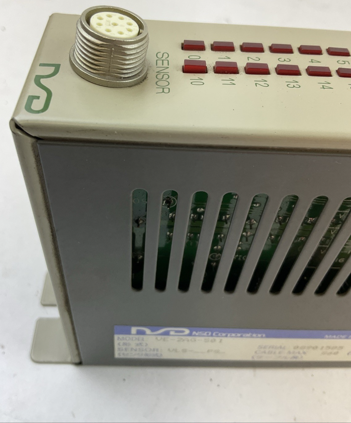 NSD VE-2AG-S01 SENSOR CONTROL MODULE VLS-__PS_