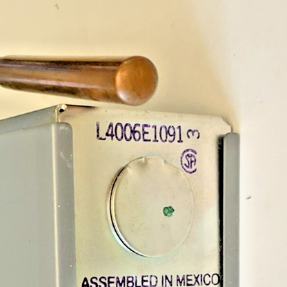 HONEYWELL L4006E1091  AQUASTAT CONTROLLER REV.E