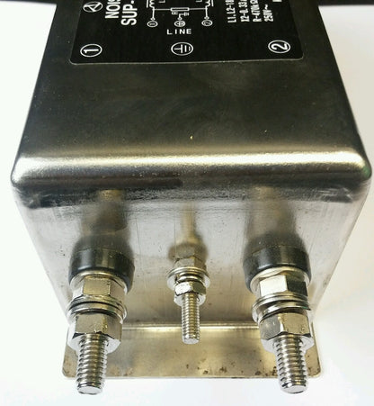 OKAYA SUP-J30H-ER-4 THREE PHASE NOISE FILTER 250V 30A 50/60Hz