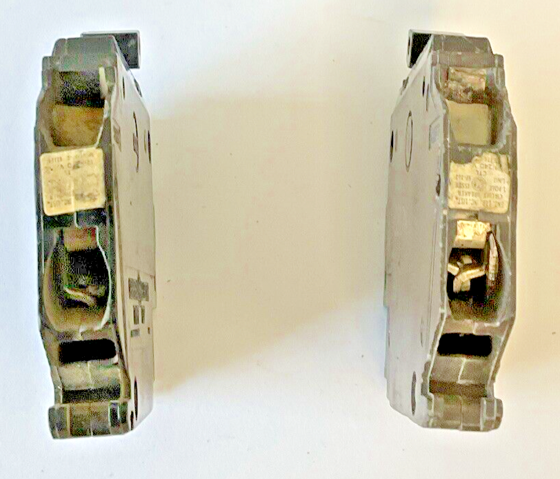 GENERAL ELECTRIC TQP 40A& TQP 15A CIRCUIT BREAKER 15A/40A 1POLE***LOTOF2***