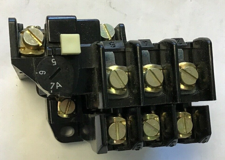 SIEMENS/ALLIS-CHALMERS 3ZA4041-8AQ00 OVERLOAD RELAY 600VAC 5-7AMP