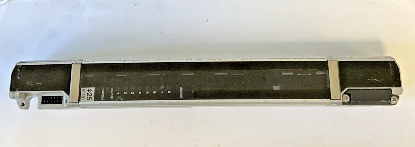 KEYENCE SL-C12H-T / SL-C12H-R LIGHT CURTAIN TRANSMITTER W/RECIEVER 24VDC 15MS