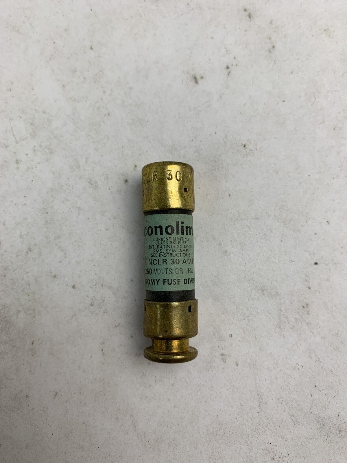 Economy Fuse Econolim NCLR 30 30A 250V Fuse "Lot of 10"