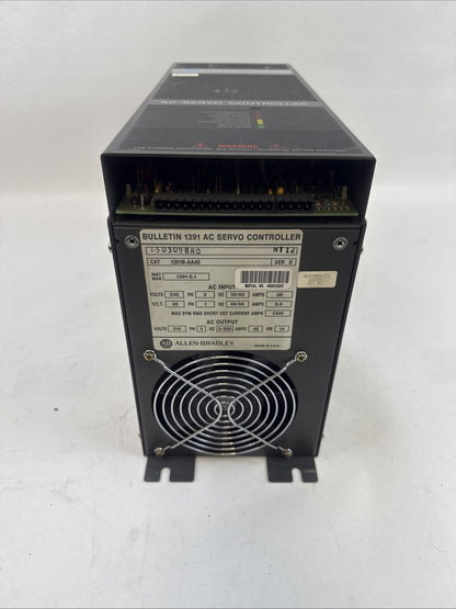 ALLEN BRADLEY 1391B-AA45 AC SERVO CONTROLLER SERIES D 230V 3PH 50/60HZ