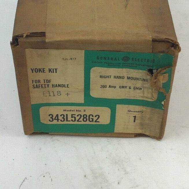 GENERAL ELECTRIC 343L528G2 YOKE KIT RIGHT HAND MOUNT 200 AMP QMR&QMW