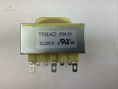 TRIAD MAGNETICS FD6-24 CLASS B TRANSFORMER D/C: EIA-17-1512-5A