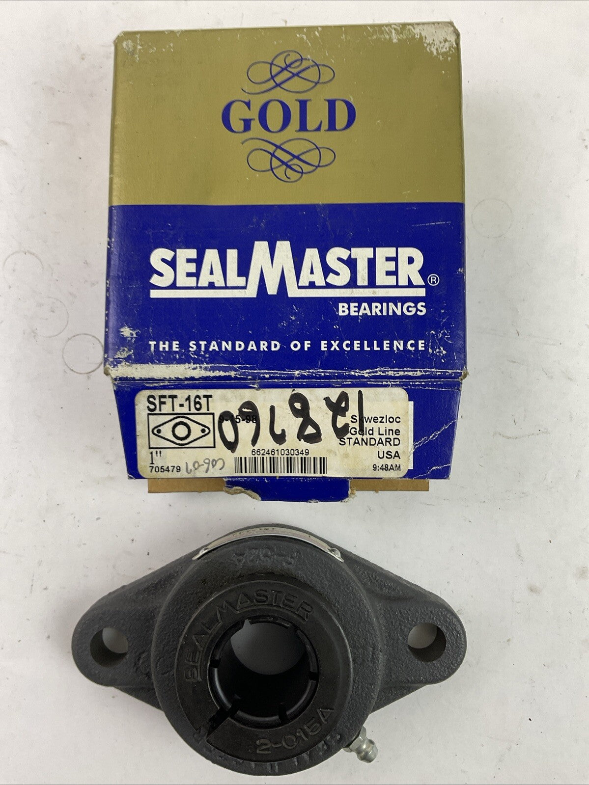 SEAL MASTER GOLD SFT-16T 2 BOLT FLANGE MOUNT BEARING