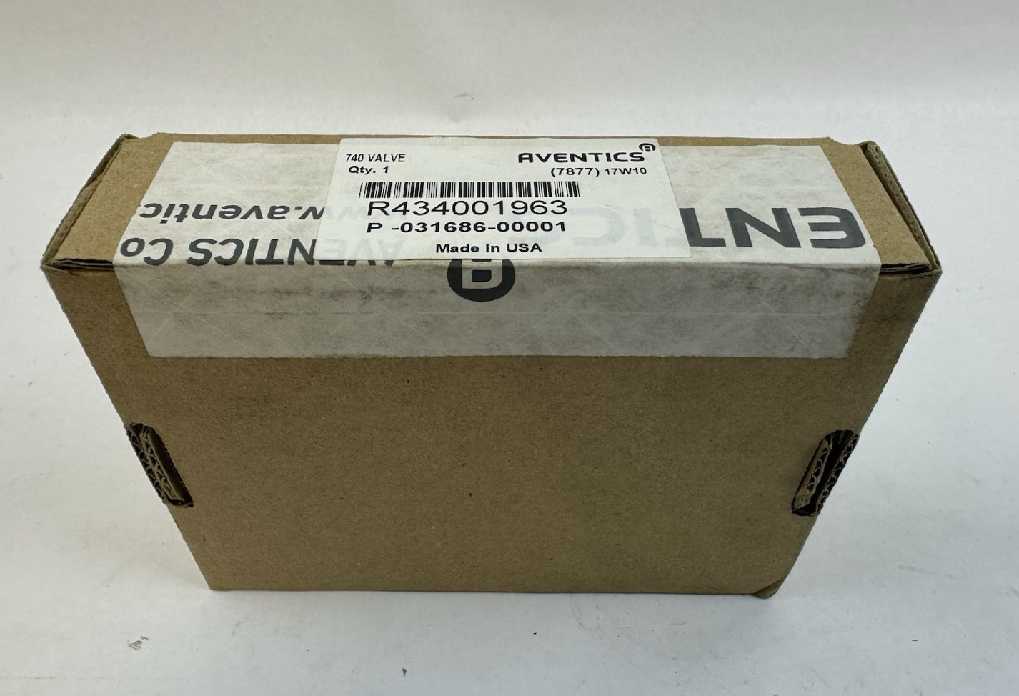 AVENTICS R434001963 SERIES 740 PNEUMATIC SOLENOID VALVE 120VAC 150 PSI AIR VALVE