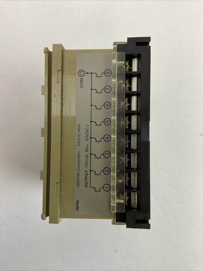 OMRON H8PS-8AF CAM POSTIONER SOURCE 24VDC 4.8W OUTPUT 100mA 30VDC