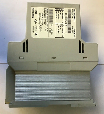 ALLEN BRADLEY 160-BA04NSF1 FREQUENCY DRIVE  SER.C ANALOG S.F.