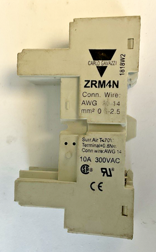 CARLO GAVAZZI ZRM4N CONTACTOR 300VAC 10A