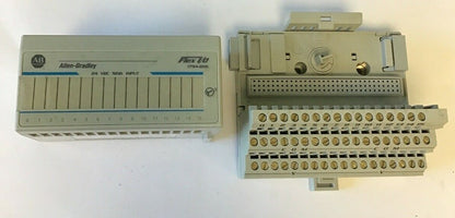 ALLEN BRADLEY 1794-IB16 SER.A REV.B01 SINK INPUT W/1794-TB3 SER.A REV.B01 BASE