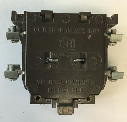 CUTLER HAMMER 10-1331-2 CONTACT BLOCK