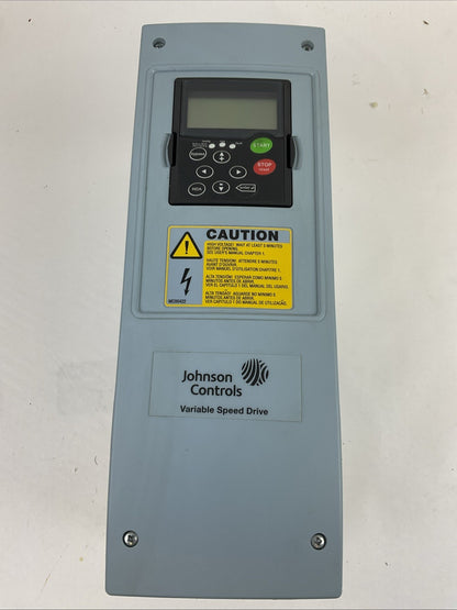 JOHNSON CONTROLS VS015410A-N0000 VARIABLE SPEED DRIVE OUTPUT V2:3-0-VIN 0-500HZ