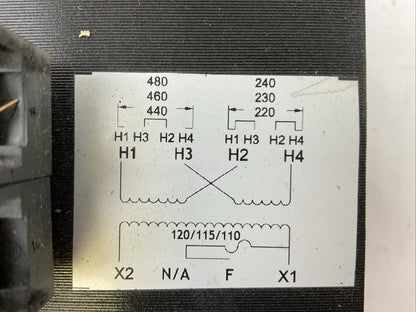 FMX CPT-0750A-1F CONTROL POWER TRANSFORMER 750VA 50/60HZ SER B