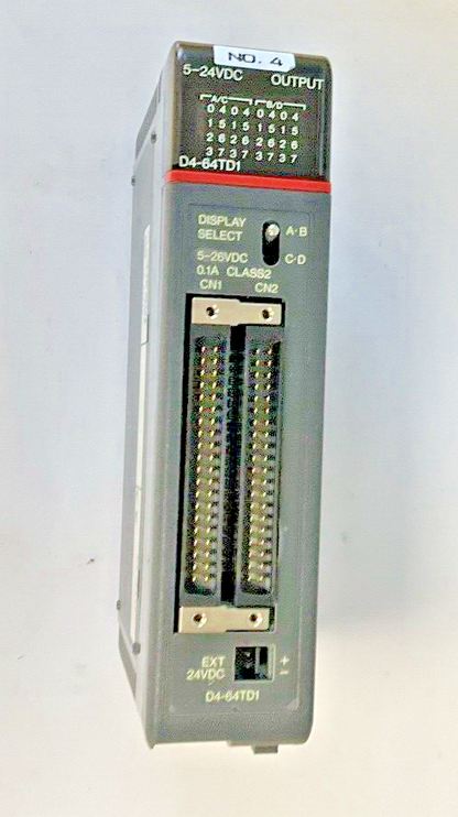 PLC DIRECT D4-64TDI OUTPUT MODULE 5-24VDC
