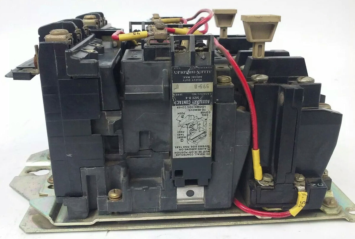 ALLEN BRADLEY, 520E-BOD , SER. C, REVERSING STARTER, SIZE 1, 600V, 120V COIL