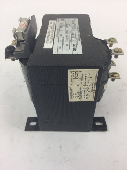 ALLEN BRADLEY 1497-N8 CONTROL CIRCUIT TRANSFORMER .250 KVA 240/480V 60HZ SER A