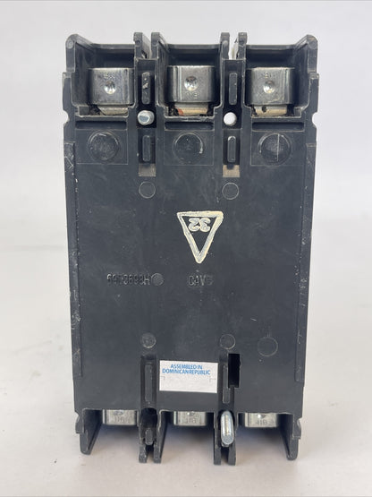 EATON EGB3070FFG INDUSTRIAL CIRCUIT BREAKER 70AMP 3POLE 250VDC 480VAC 67B3600G14