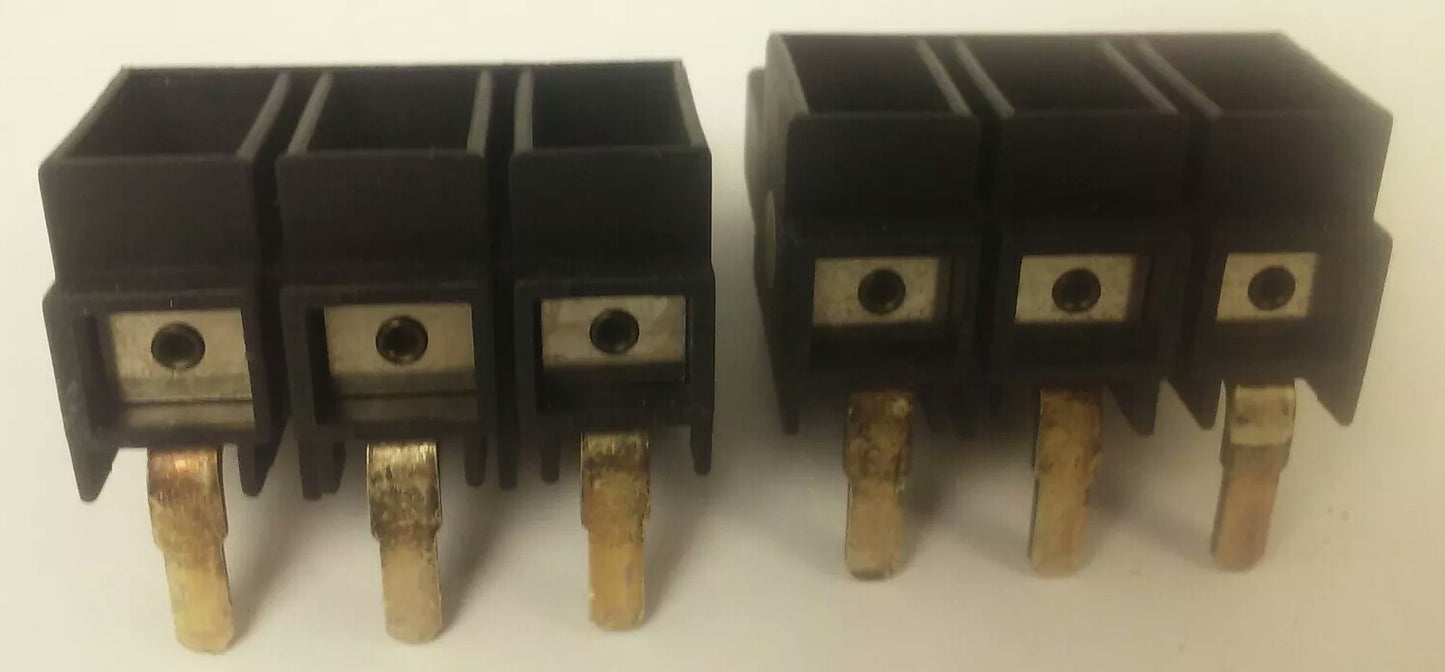 ALLEN BRADLEY 190-L2 SERIES A THREE PHASE EXTENSION TERMINAL 600V 100A(LOT OF 2)