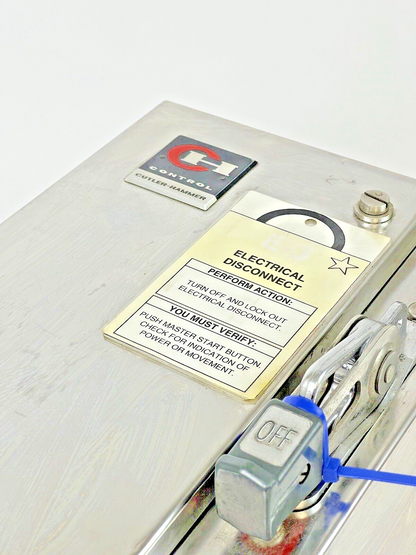 CUTLER HAMMER - A30CWA0 A2- COMBINATION MOTOR STARTER WITH MOTOR CIRCUIT SWITCH