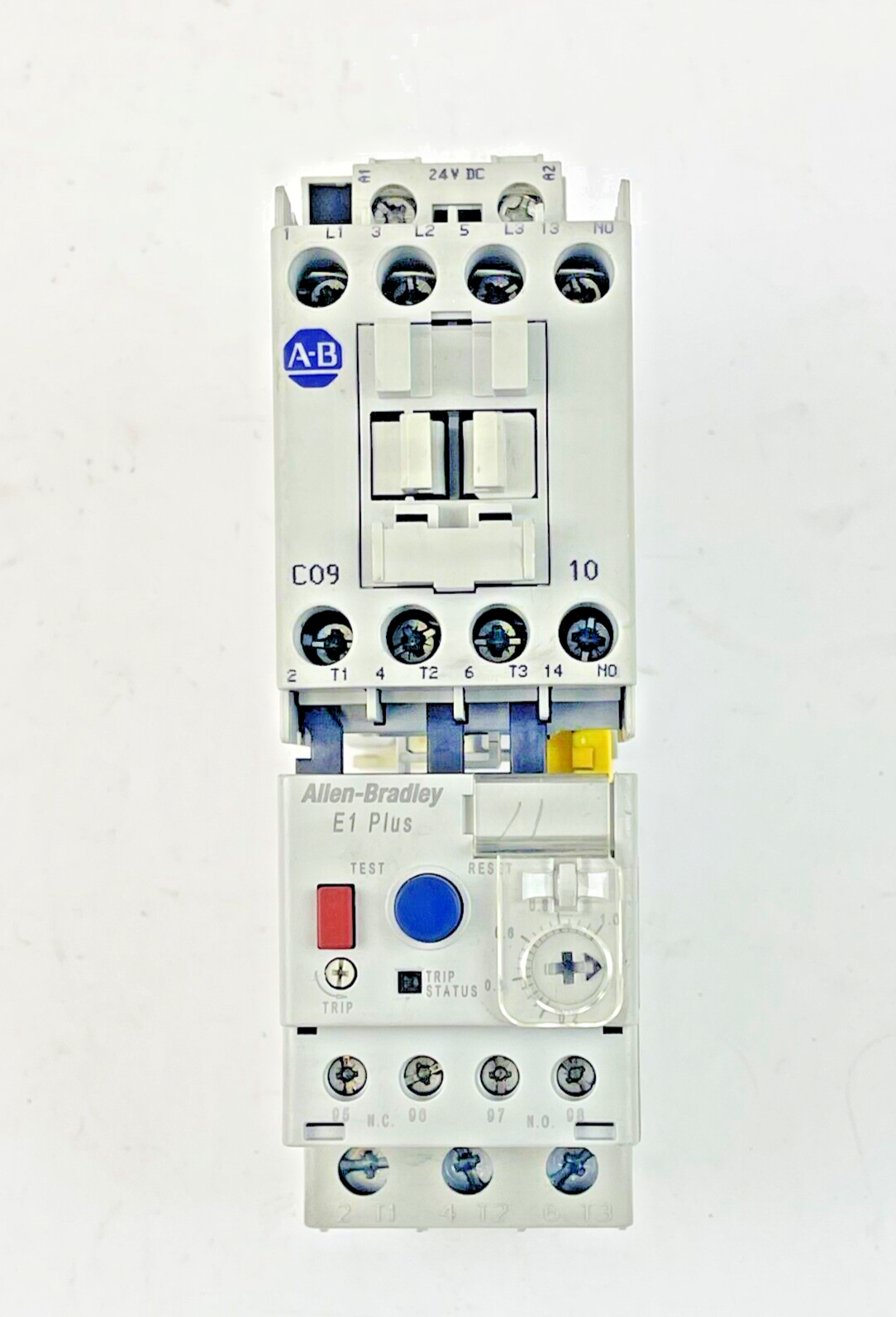 ALLEN BRADLEY - 193-EEBB SER. B RELAY & 100-C09Z*10 SER. A 25VDC & 100-FSD250 A