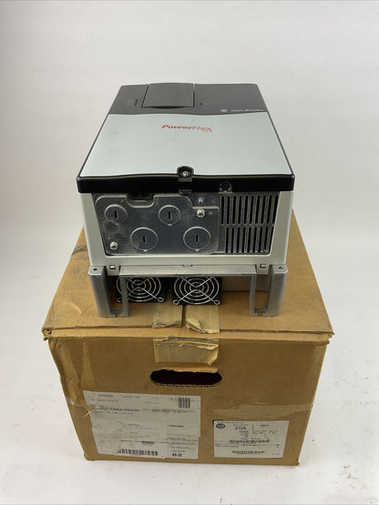 ALLEN BRADLEY 20AE017A0AYNNNNN AC DRIVE F/W 2.008 SER A 15HP OUTPUT 0-575VAC 3PH