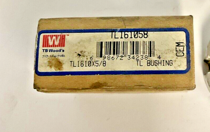 TB WOODS TL161058 TL BUSHING TL1610X5/8