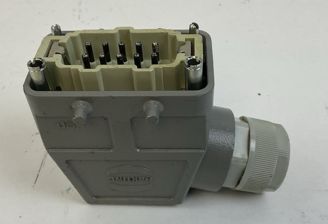 HARTING HAN 10ES-M INDUSTRIAL MALE CONNECTOR 16 A 500 V HAN10ESM