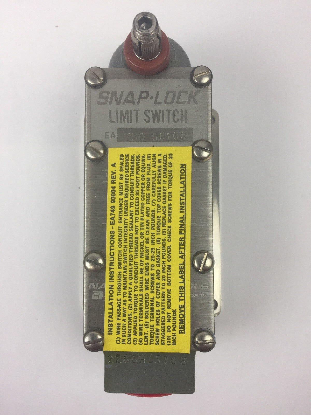 NAMCO COTROLS EA750 50100 LIMIT SWITCH