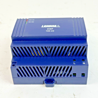 LAMBDA  DSP100-24 AC/DC DIN RAIL POWER SUPPLY 240VAC