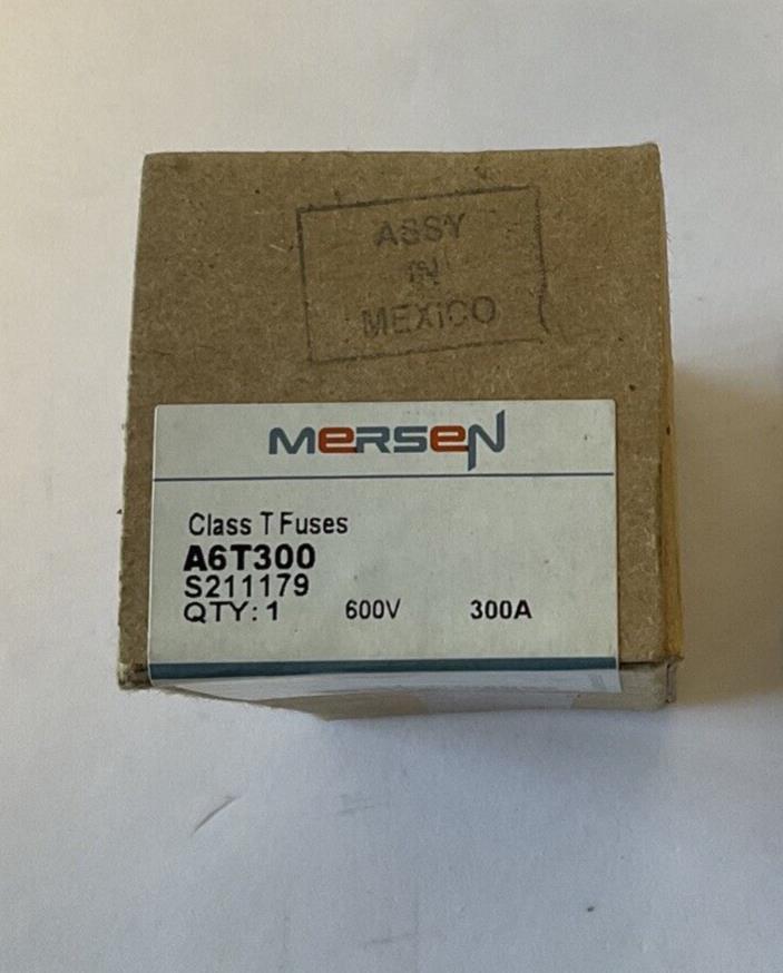FERRAZ SHAWMUT A6T300 FUSE  300AMP 600VAC 300VDC