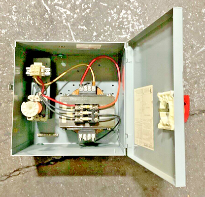 SQUARE D SK2000G2 TRANSFORMER DISCONNECT SER.A 600VAC 50/60HZ 17.39A