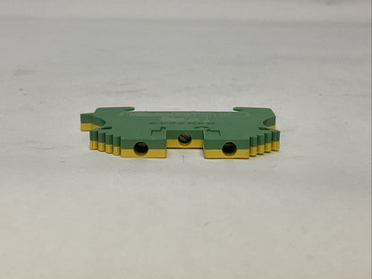 ALLEN BRADLEY 1492-JG3 GROUND TERMINAL BLOCK (LOT OF 4)