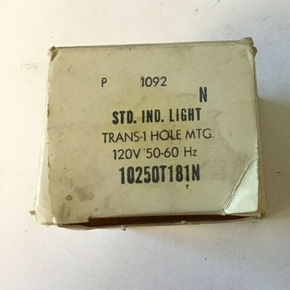 CUTLER HAMMER/ EATON 10250T181N PILOT LIGHT 120V 50/60HZ