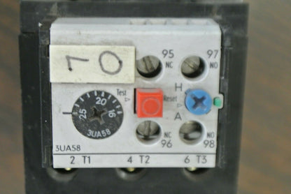 SIEMENS 3UA58 00-2C* OVERLOAD RELAY / 16-25 AMP